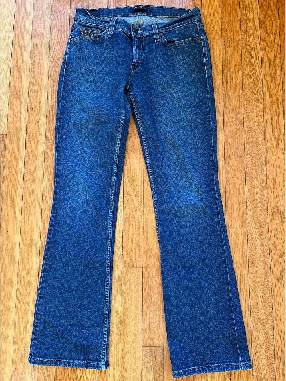 Vintage Y2K Levi's 524 Too Superlow Jeans 9 Juniors Medium Wash Low Rise Bootcut